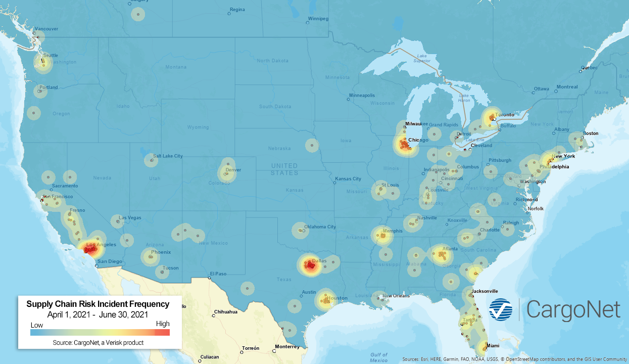 Q2 2021 Heat Map